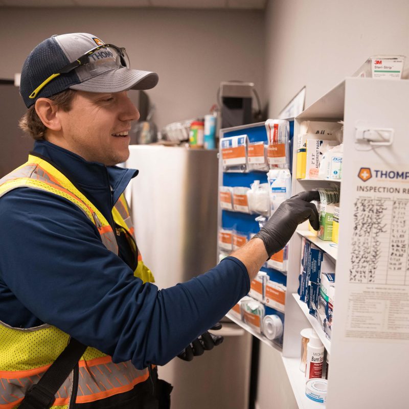 First Aid Cabinet Stocking 2026